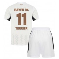 Bayer Leverkusen Martin Terrier #11 Bortatröja Barn 2024-25 Kortärmad (+ Korta byxor)